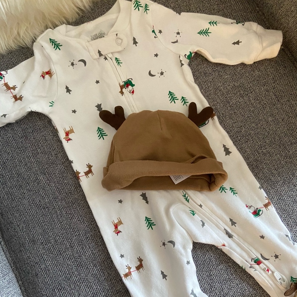 Holiday Pajama Set 3 month boy or girl